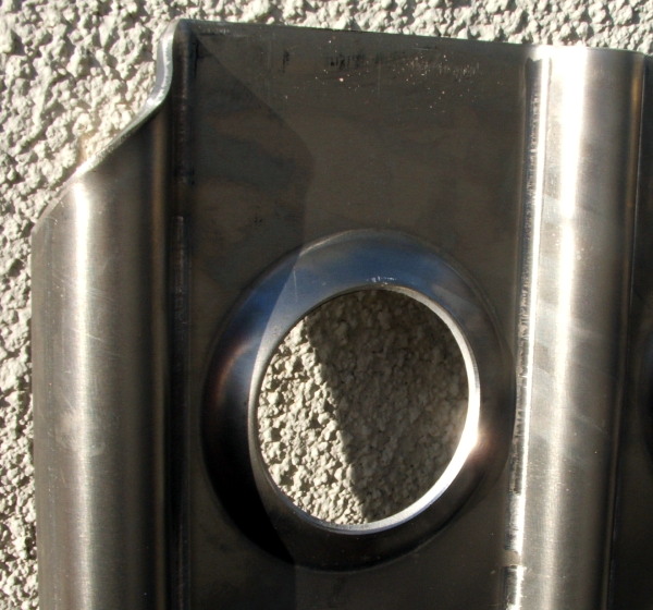 sand ladder Sandbleche front side sand ladder Sandbleche front side