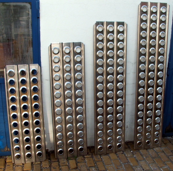 Send ladders (Sandbleche), length: 125 cm, 150 cm, 175 cm, 200 cm Send ladders (Sandbleche), length: 125 cm, 150 cm, 175 cm, 200 cm